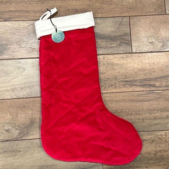 West Elm Other - Velvet Stocking - Large  NWT/West Elm
